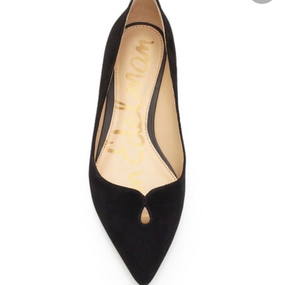 Sam Edelman  suede pointed loafers